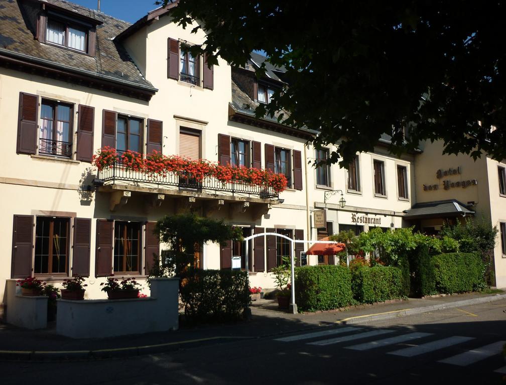 Hotel Des Vosges 5 Rue De La Gare Obernai Exterior photo